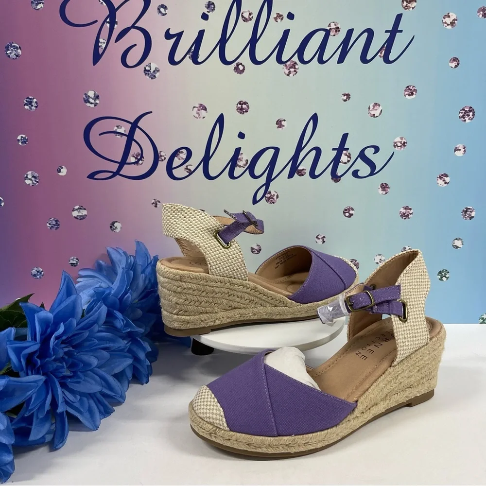 ASHLYN PURPLE ESPADRILLES